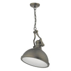 Arona Pendant Antique Pewter & Glass<br>Antique Pewter