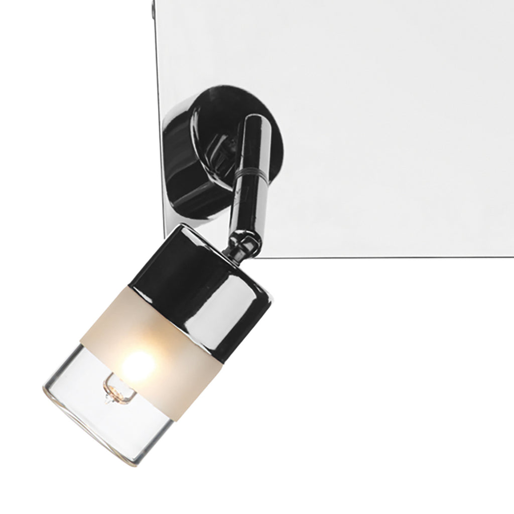 Artemis Bathroom 4 Light Spotlight Polished Chrome Glass IP44<br>Polished Chrome