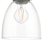 Arvin Pendant Antique Chrome & Glass<br>Antique Chrome