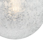Avari Pendant Satin Nickel Frosted Glass<br>Satin Nickel