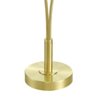 Avari 2 Light Table Lamp Satin Brass Glass<br>Satin Brass