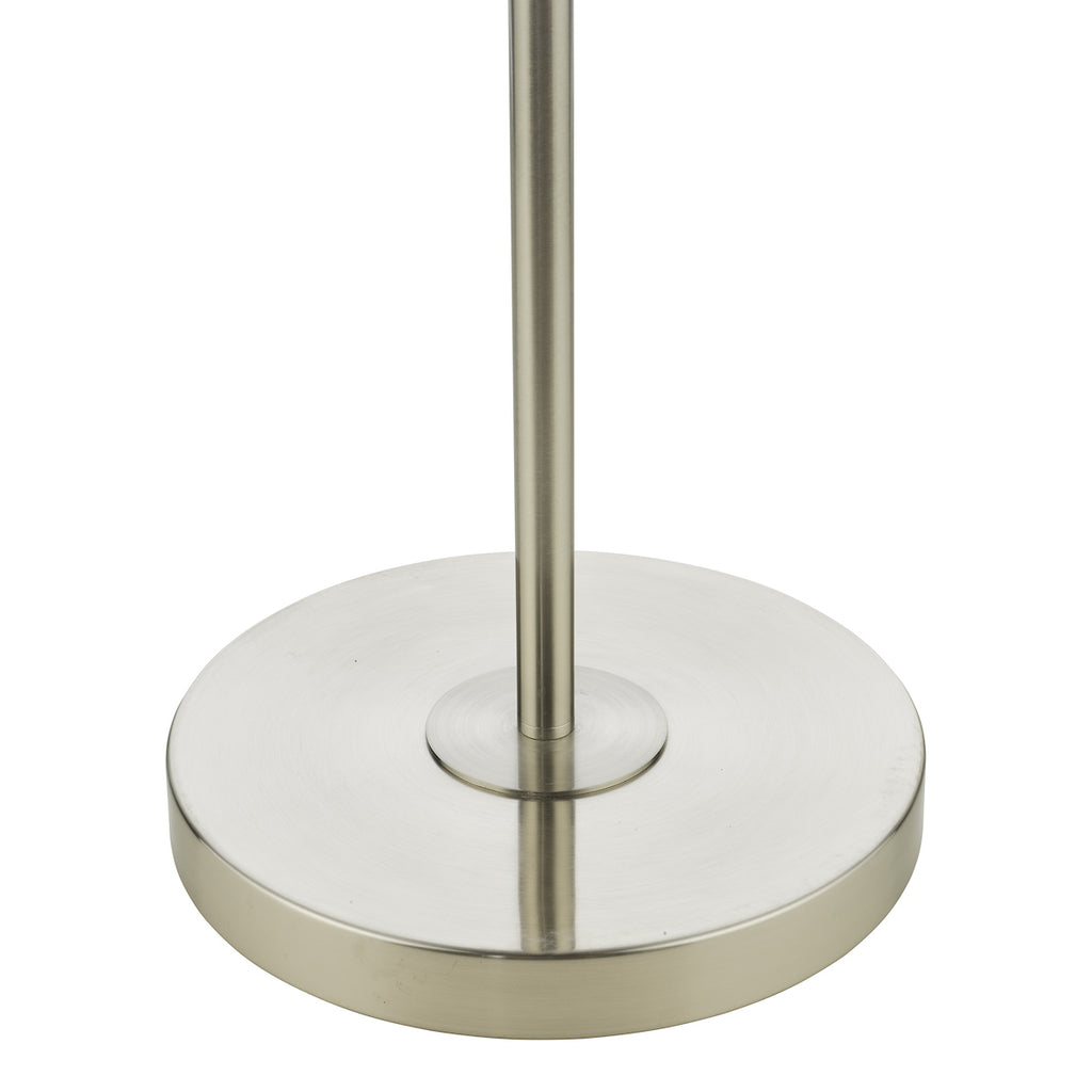 Avari 3 Light Floor Lamp Satin Nickel Frosted Glass<br>Satin Nickel