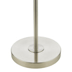 Avari 3 Light Floor Lamp Satin Nickel Frosted Glass<br>Satin Nickel