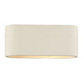 Axton Ceramic Wall Light Small<br>White Ceramic
