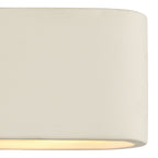 Axton Ceramic Wall Light Small<br>White Ceramic