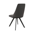 Azzaro Dining Chair Dark Grey - Pair