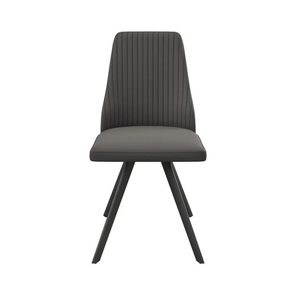 Azzaro Dining Chair Dark Grey - Pair