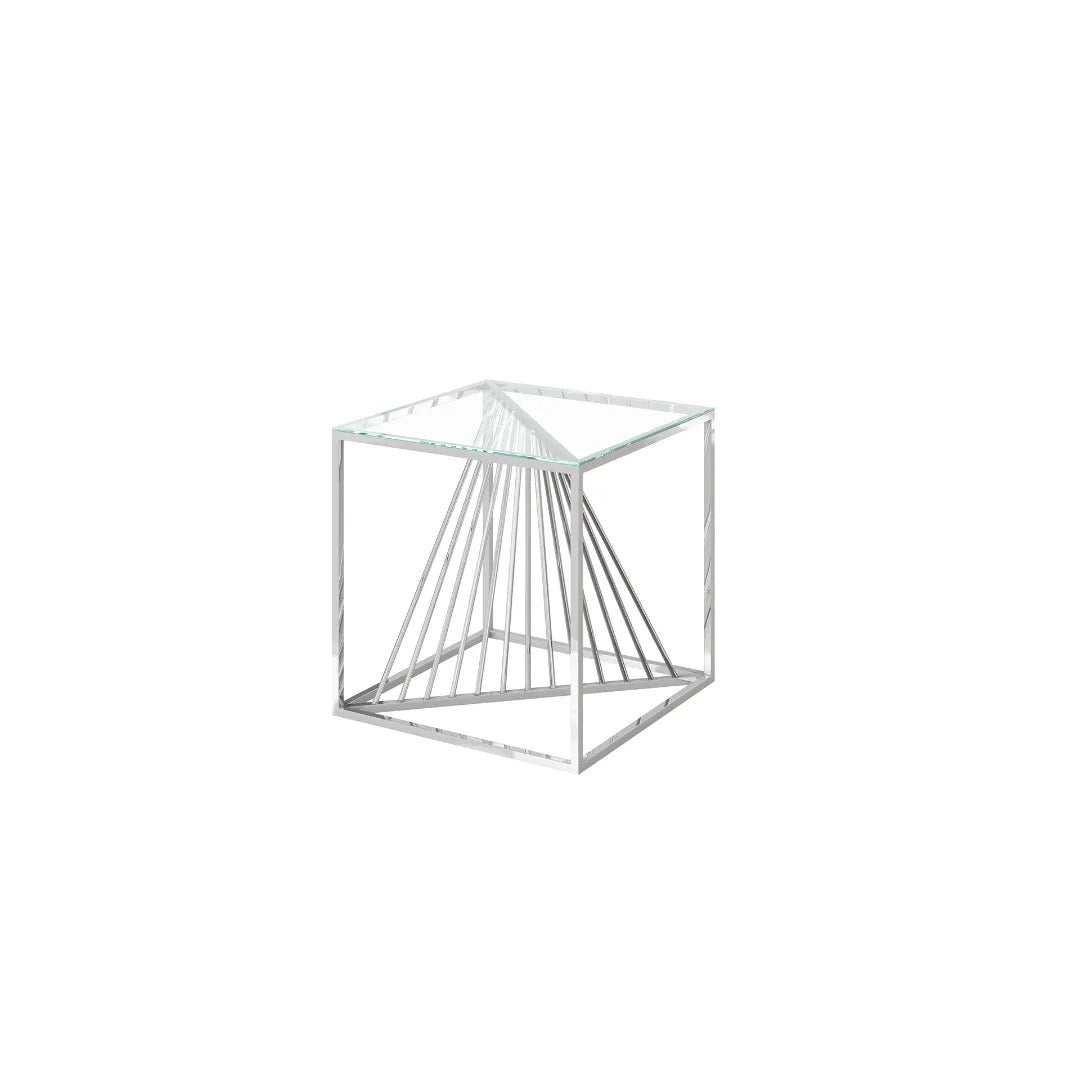 Abstract Side Table