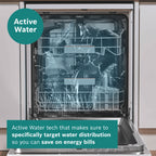 BosBosch Series 4 SMS4EKW06G Wifi Connected Full Size Dishwasher - White