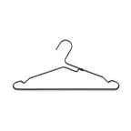 Brabantia Aluminium Clothes Hanger Set Of 4 Black