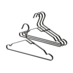 Brabantia Aluminium Clothes Hanger Set Of 4 Black