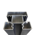 EasyFit Aluminium Fence Post - Black
