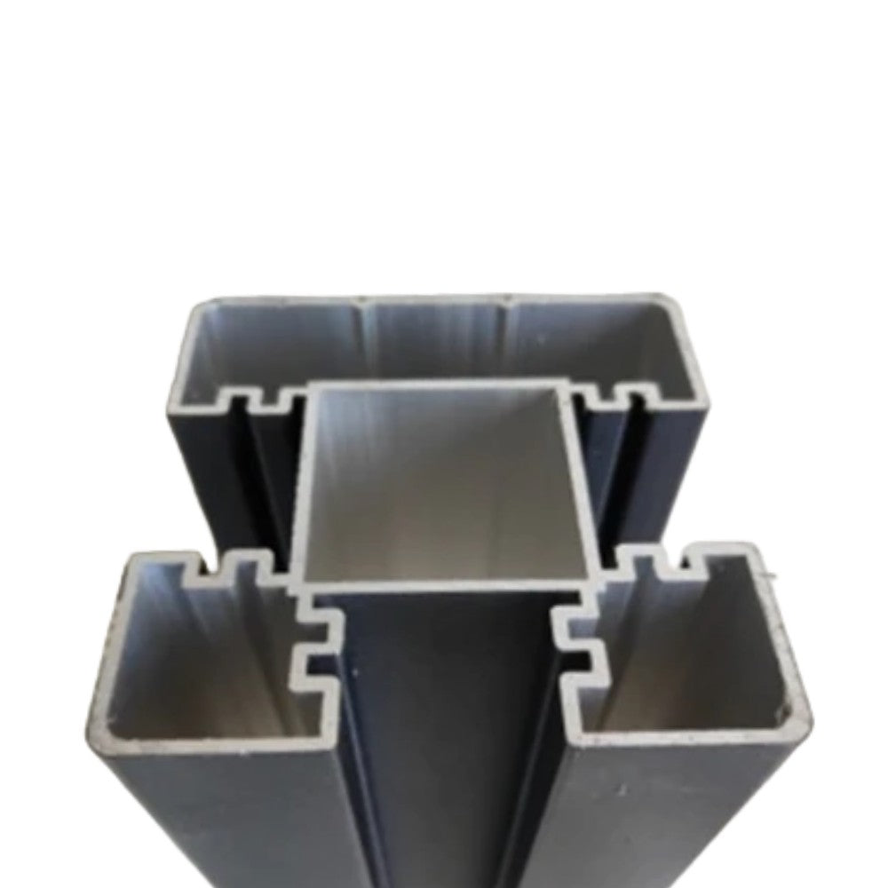 EasyFit Aluminium Fence Post - Black