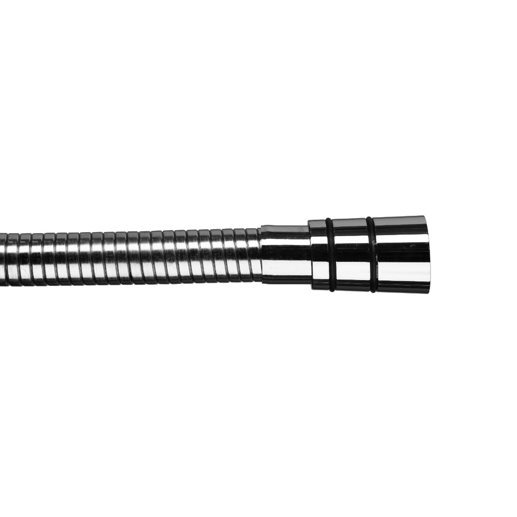 Croydex 1.5 - 2M Stretch Reinforced Shower Hose - Chrome