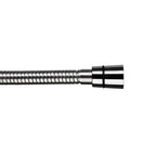 Croydex 1.5-2m Stretch Reinforced Shower Hose - Stainless Steel