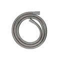 Croydex 2M Reinforced Shower Hose - Stainless Steel