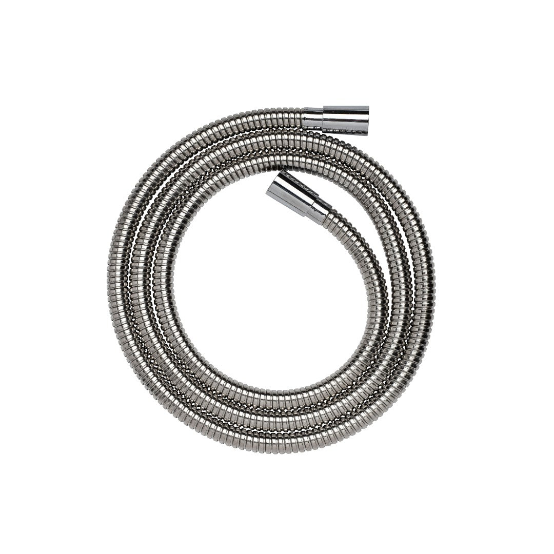 Croydex 2M Reinforced Shower Hose - Stainless Steel