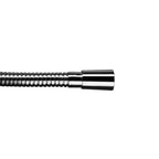 Croydex 2M Reinforced Shower Hose - Stainless Steel