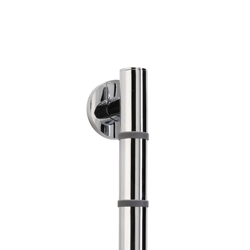 Croydex Grab & Grip Bars 68cm - Chrome