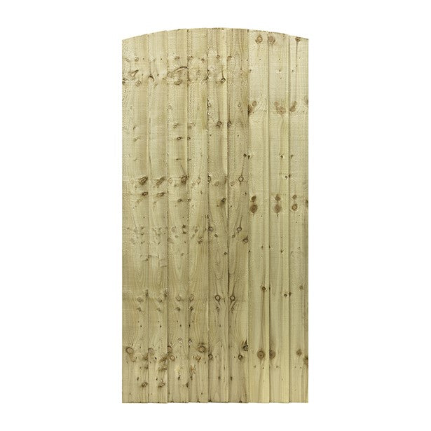 Grange AFG6 Arched Feather Edge Gate 1.85m - Green