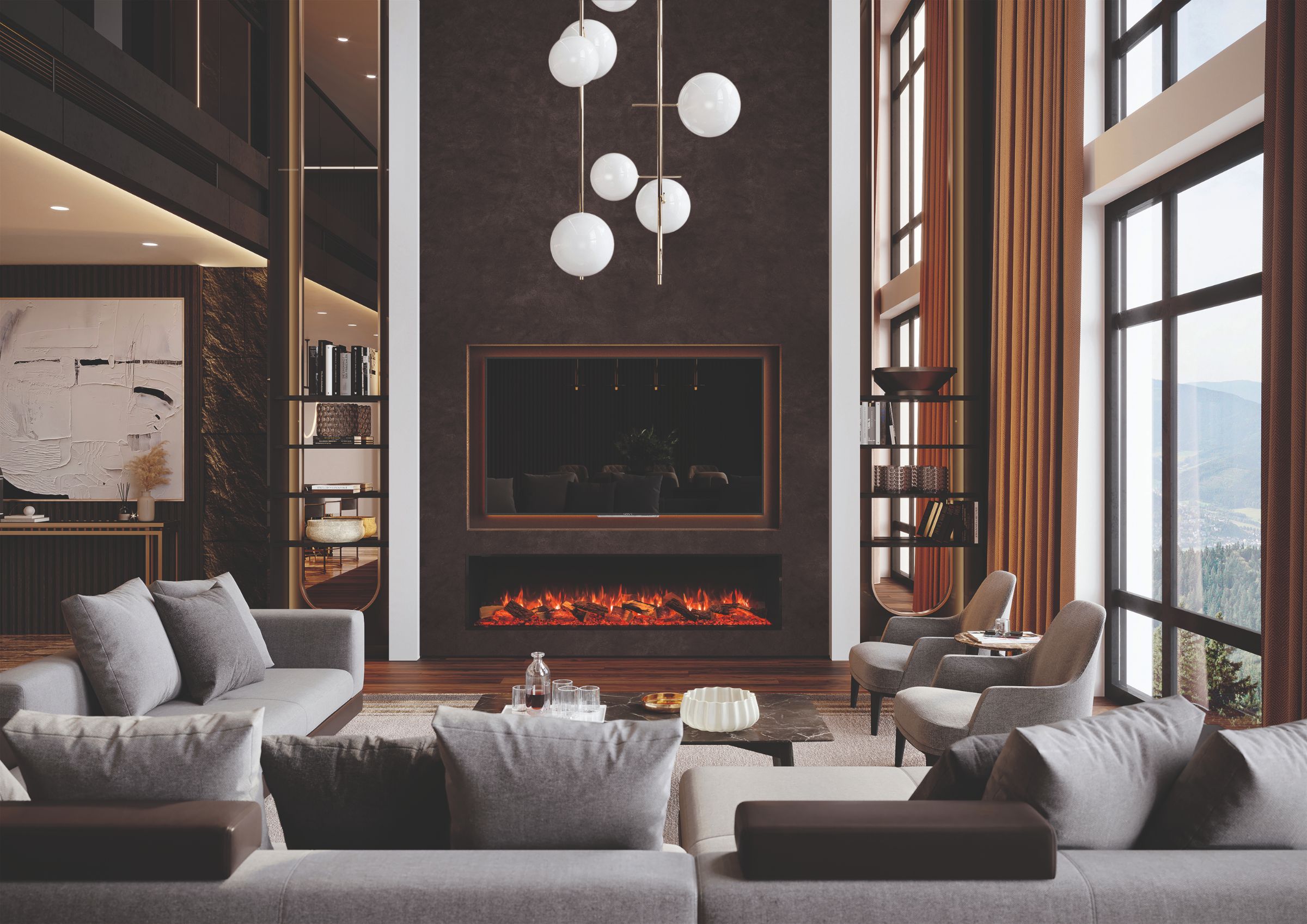 Gazco Avanti Electric Fire 190RW