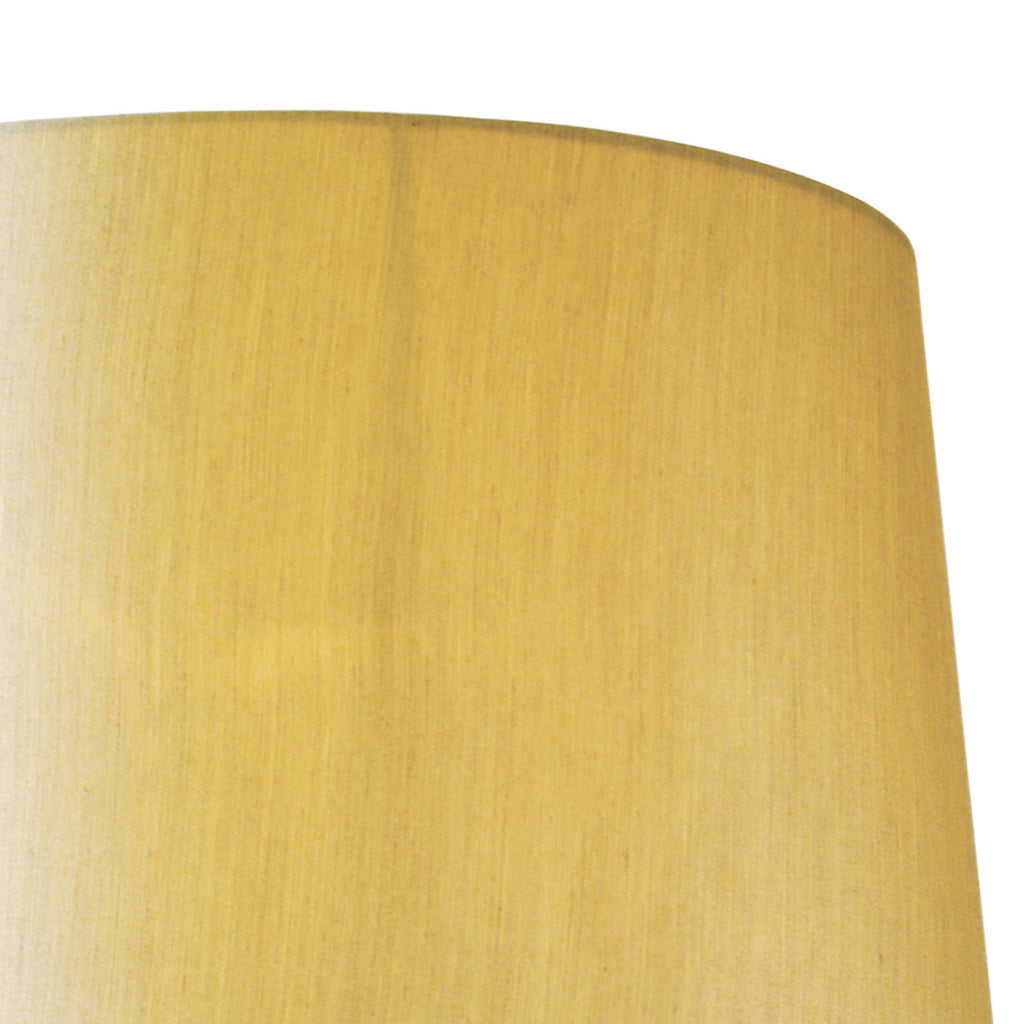 Balthazar Gold Faux Silk Tapered Drum 38cm<br>Gold