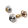 Aqualisa Midas Bar Valve Fixing Kit - Chrome