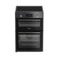 Blomberg HIRN651N 60cm Double Oven Electric Cooker with Induction Hob - Anthracite