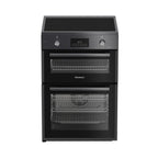 Blomberg HIRN651N 60cm Double Oven Electric Cooker with Induction Hob - Anthracite