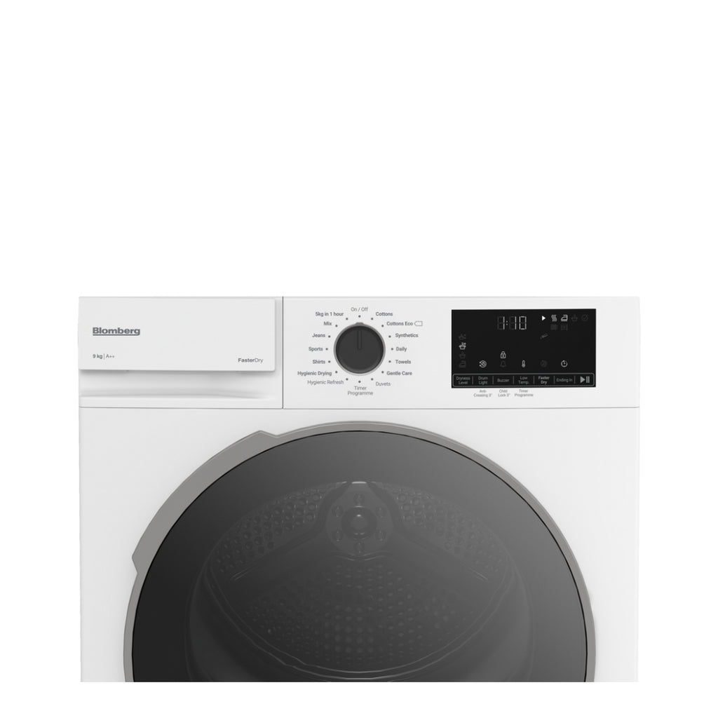 Blomberg LTAH39420W 9kg Heat Pump Tumble Dryer - White