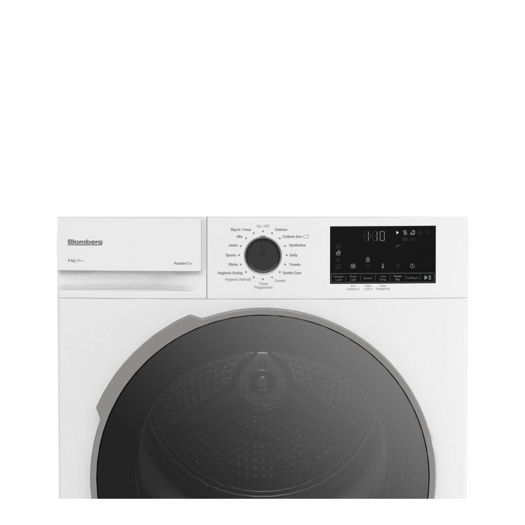 Blomberg LTAH39420W 9kg Heat Pump Tumble Dryer - White