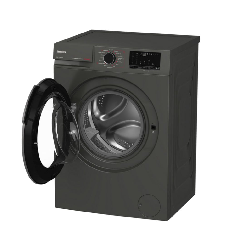 Blomberg LWA18461G 8kg 1400 Spin Washing Machine - Graphite