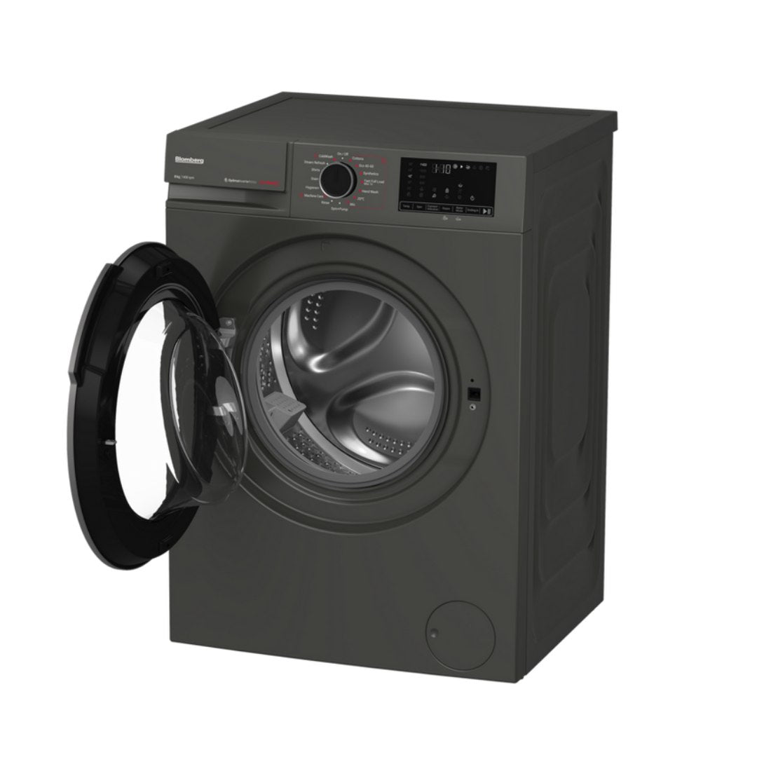Blomberg LWA18461G 8kg 1400 Spin Washing Machine - Graphite