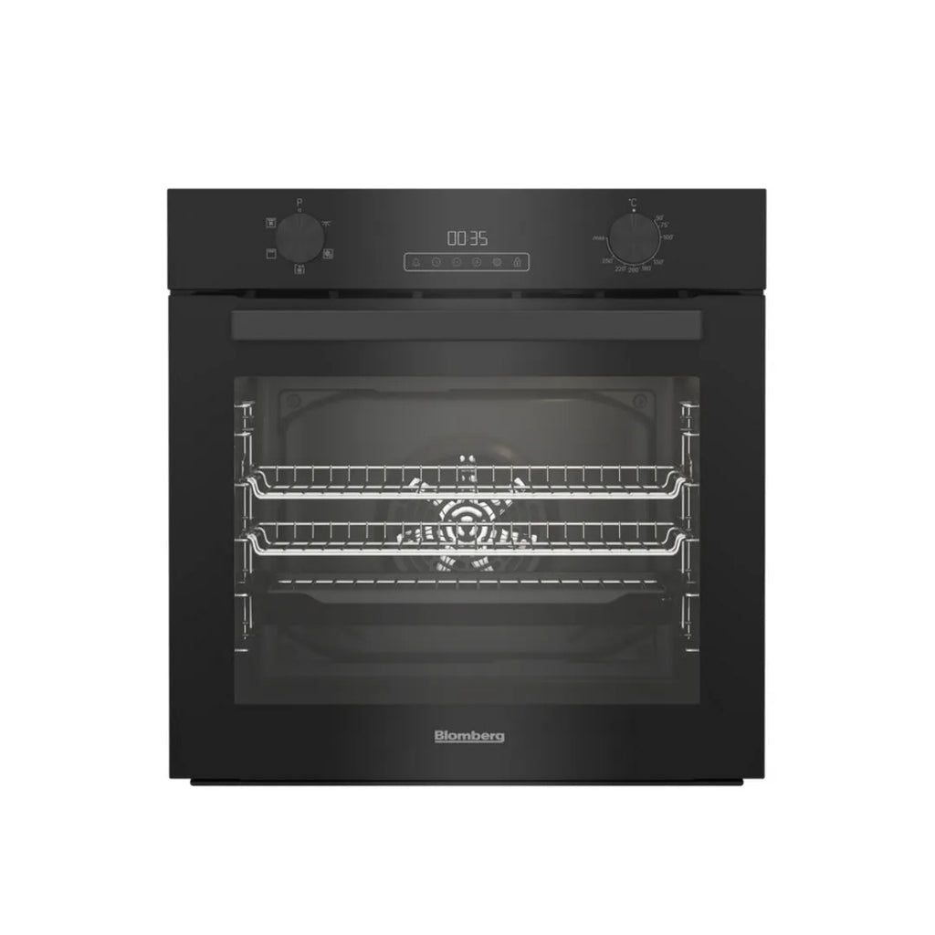 Blomberg ROEN8201B 59.4cm Built In Single AeroChef Oven - Black