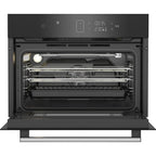 Blomberg ROKW8370B 59.4cm Built In Compact Microwave Oven - Black