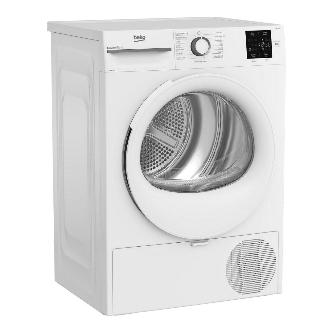 Beko BMN3T3823W 8kg Heat Pump Tumble Dryer - White