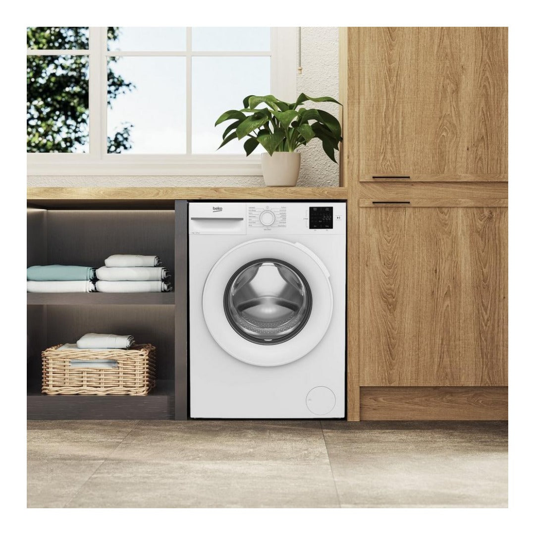 Beko BMN3WT3821W 8kg 1200 Spin Washing Machine - White