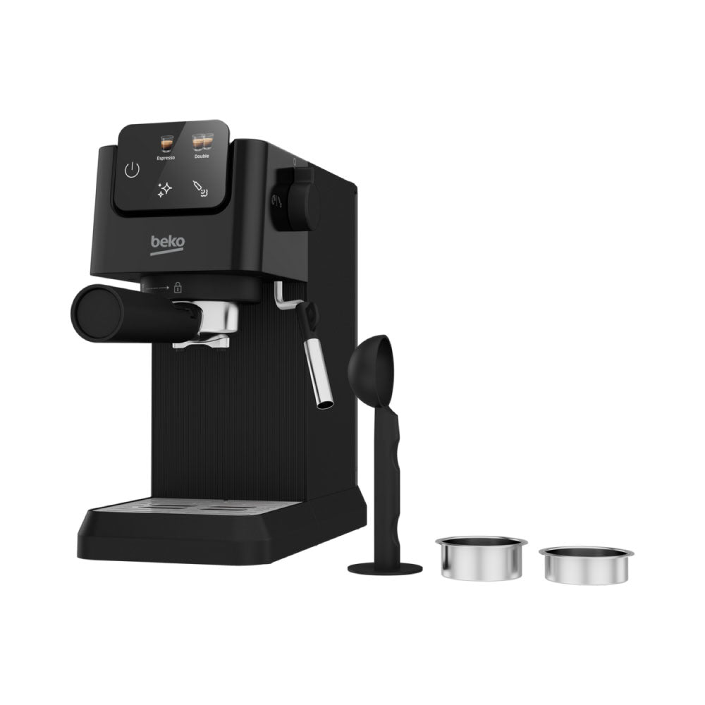 Beko CEP5302B CaffeExperto Manual Espresso Coffee Machine with Steam Wand - Black