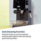 Beko CEP5302B CaffeExperto Manual Espresso Coffee Machine with Steam Wand - Black