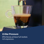 Beko CEP5302B CaffeExperto Manual Espresso Coffee Machine with Steam Wand - Black