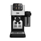 Beko CEP5304X CaffeExperto Manual Espresso Coffee Machine with Steam Wand - Black
