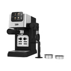 Beko CEP5304X CaffeExperto Manual Espresso Coffee Machine with Steam Wand - Black
