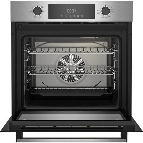 Beko CIMY91X Built In Programmable Multifunction Electric Single Oven - Stainless Steel