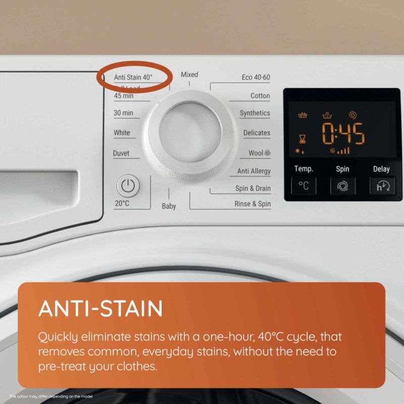 Hotpoint BIWMHG91485UK Integrated 9kg Washing Machine with 1400 rpm - White