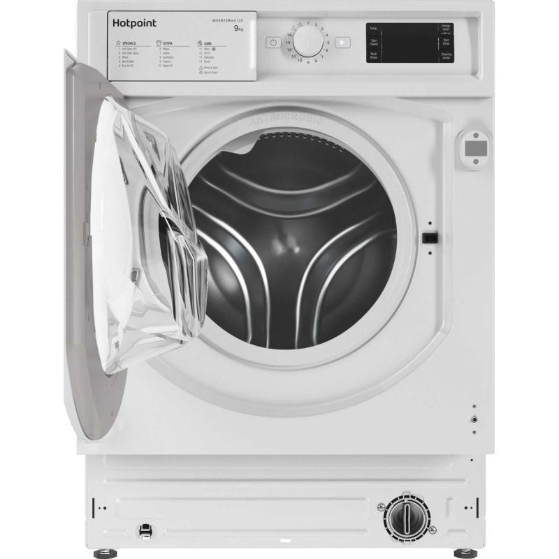 Hotpoint BIWMHG91485UK Integrated 9kg Washing Machine with 1400 rpm - White