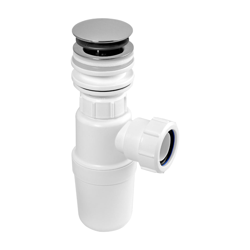 McAlpine All in One Fast Fix Basin Clicker Waste with Bottle Trap