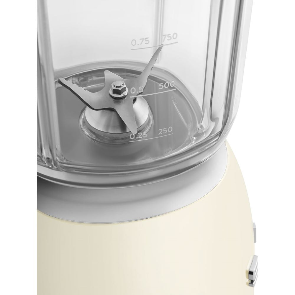 Smeg 50's Style Retro BLF03CRUK 1.5L Blender - Cream