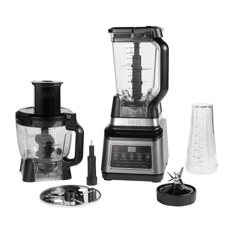Ninja BN800UK 3-in-1 Food Processor with Auto-iQ - Black/Silver