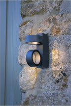 Bohdan Outdoor 2 Light Wall Light Matt Grey IP65 LED<br>Matt Grey