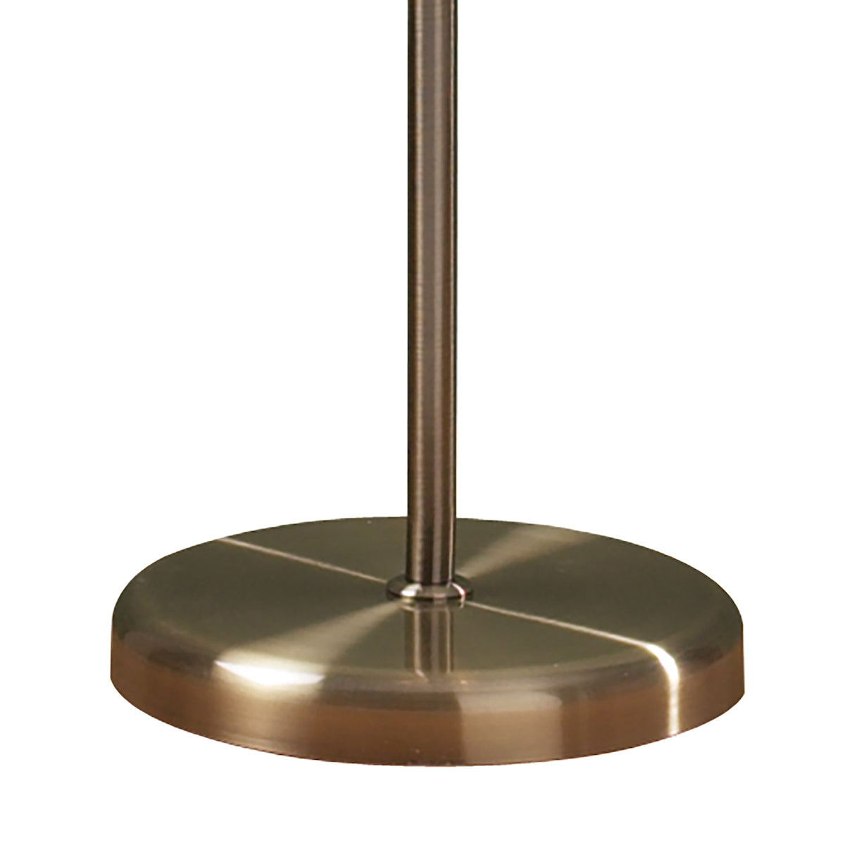 Boston 3 Light Floor Lamp Antique Brass Opaque Glass<br>Antique Brass